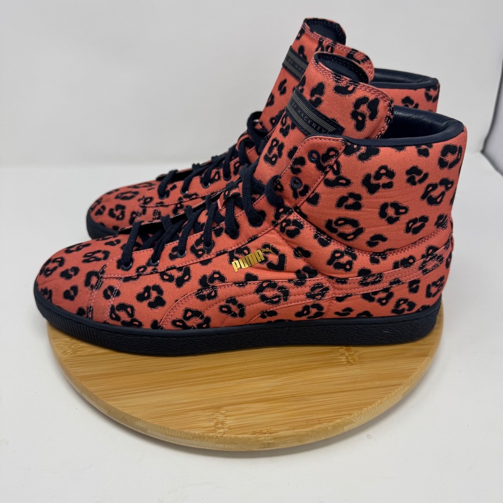 Puma‎ House of Hackney Suede Mid Leopard Coral Mens 13 358464-01 | Sneakers Rare - Picture 4 of 12